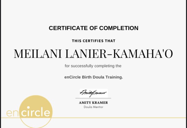 Certification