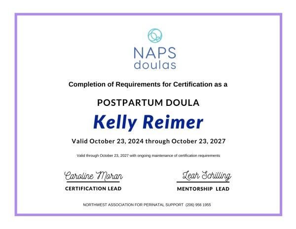 Certification