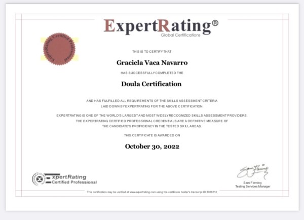 Certification