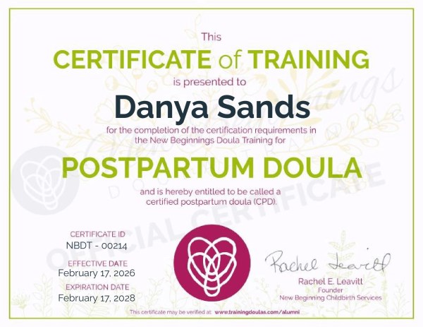 Certification