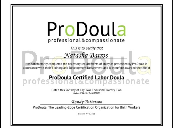 Certification