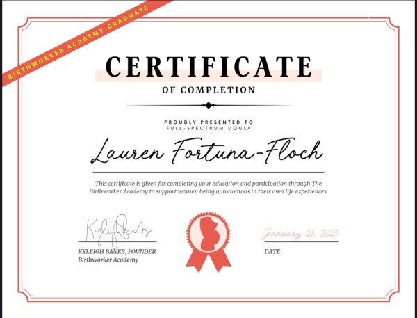 Certification