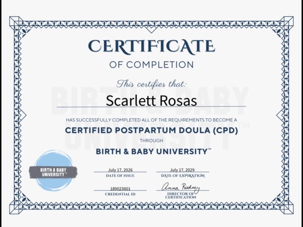 Certification