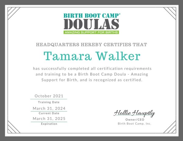 Certification