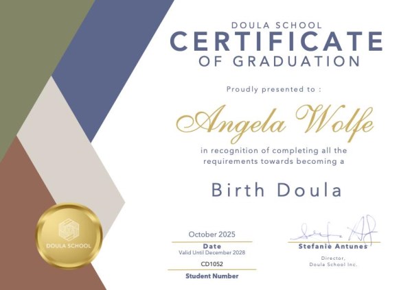 Certification
