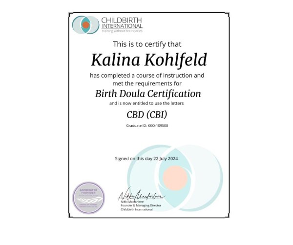 Certification