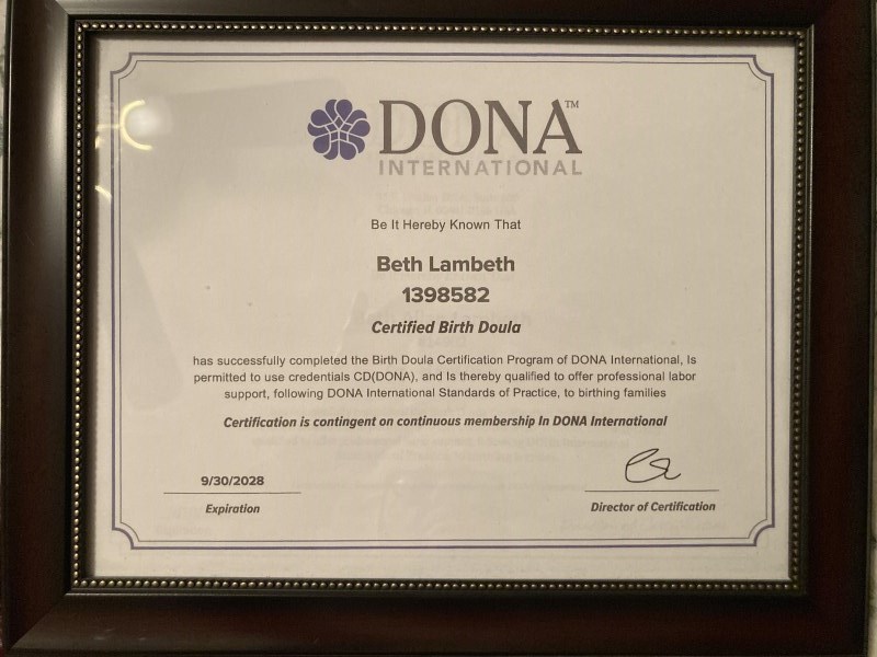 Certification
