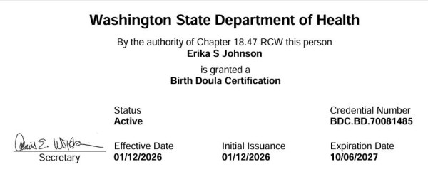 Certification