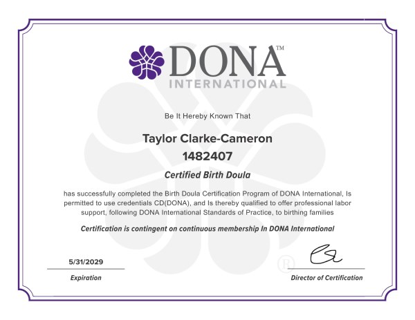 Certification