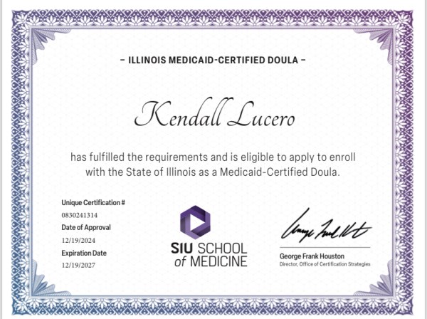 Certification