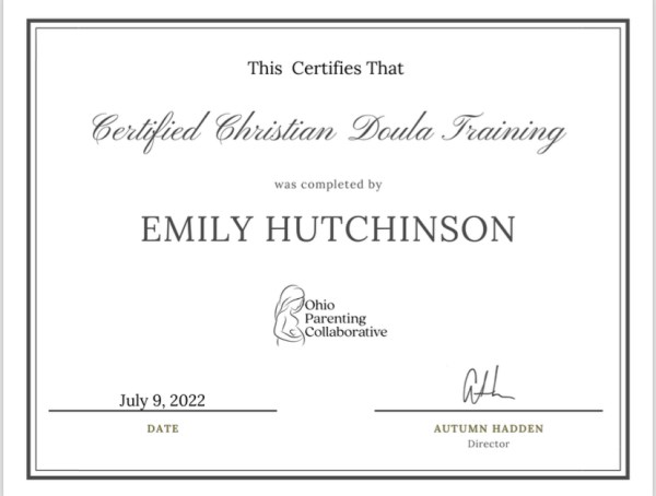 Certification