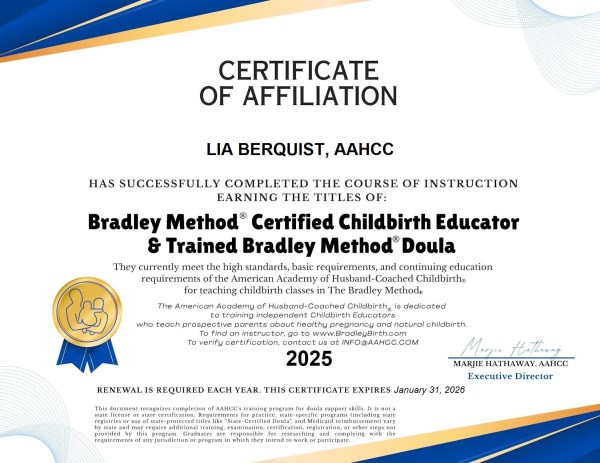 Certification
