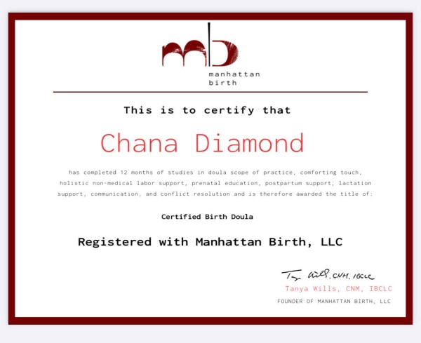 Certification