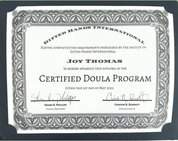 Certification