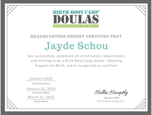 Certification