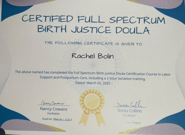 Certification