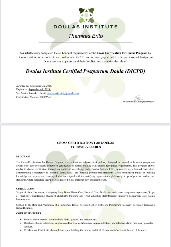 Certification