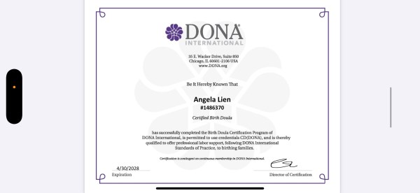 Certification