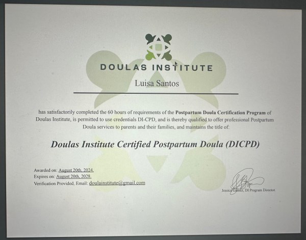 Certification