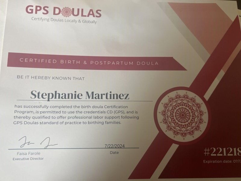 Certification