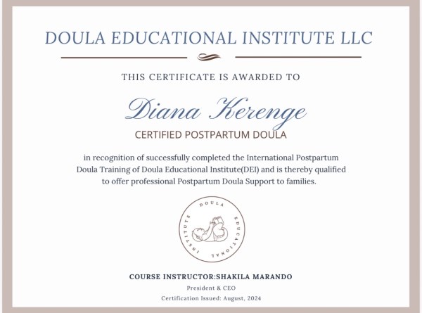 Certification