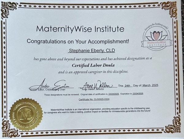 Certification