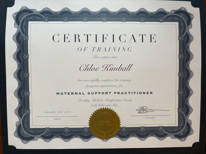 Certification