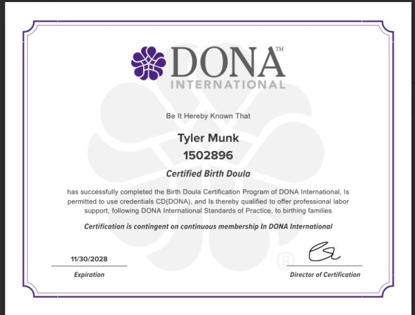 Certification