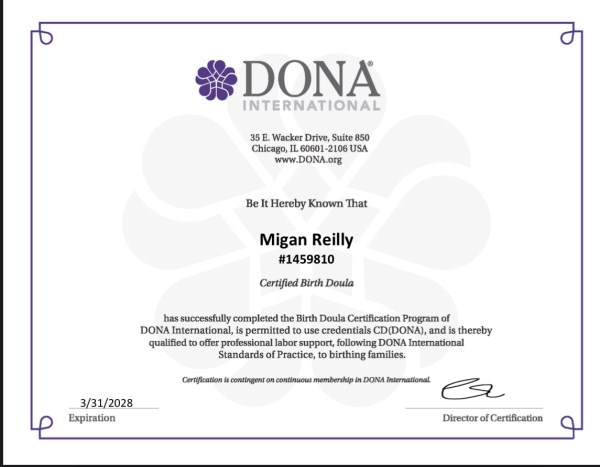 Certification