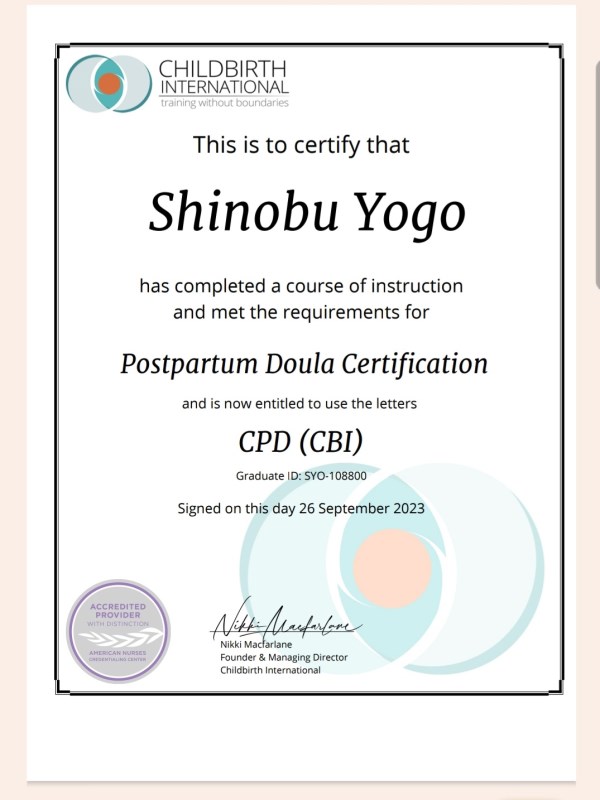 Certification