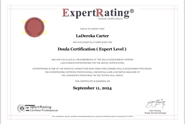 Certification