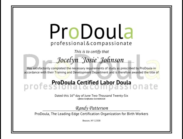 Certification