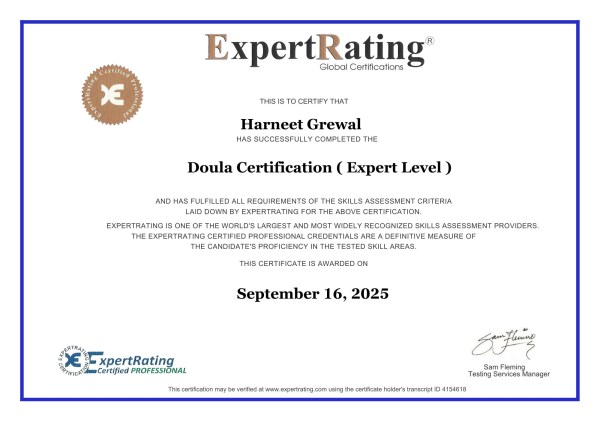 Certification