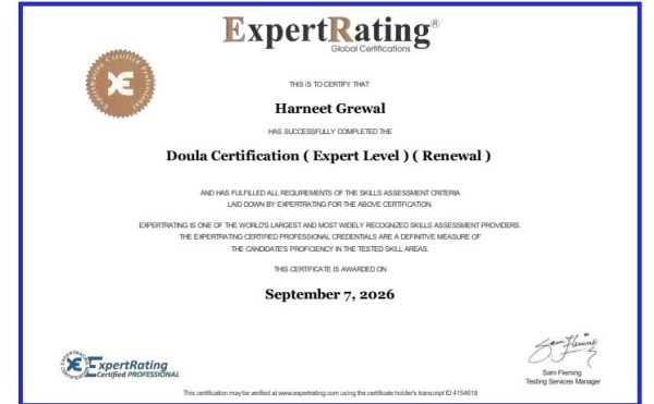 Certification