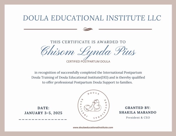 Certification