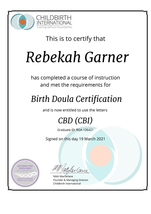 Certification