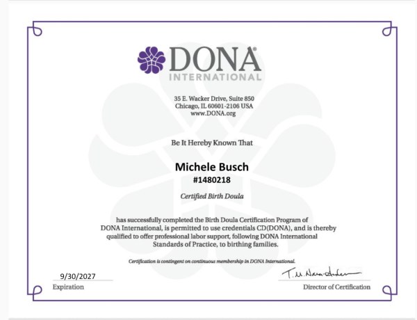 Certification