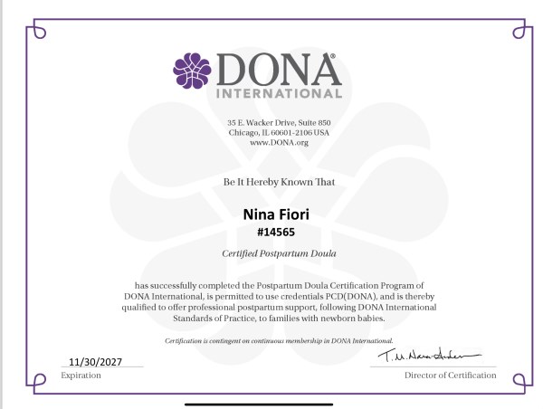 Certification