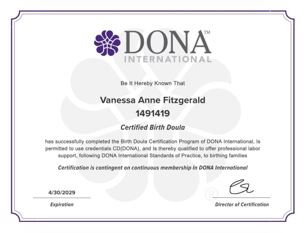 Certification