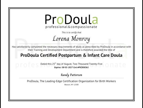 Certification