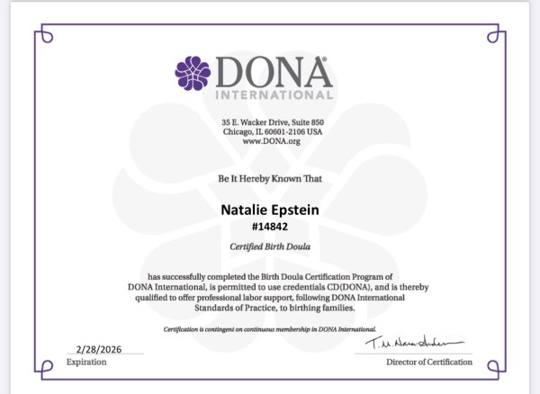 Certification