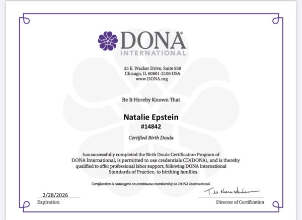 Certification