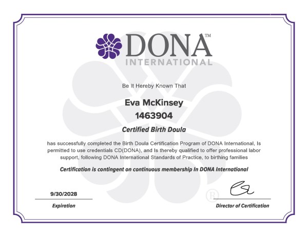 Certification