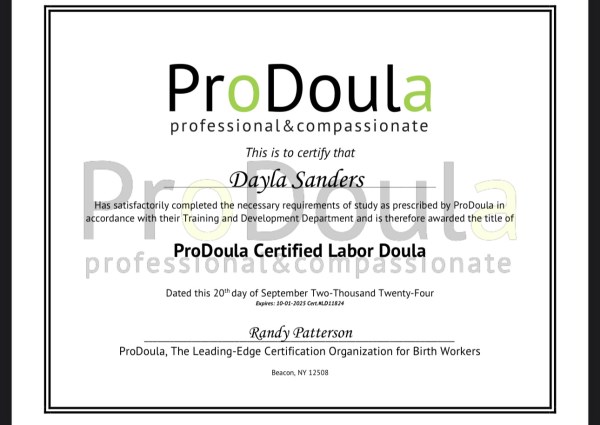 Certification