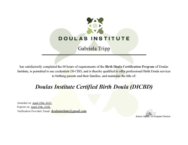 Certification