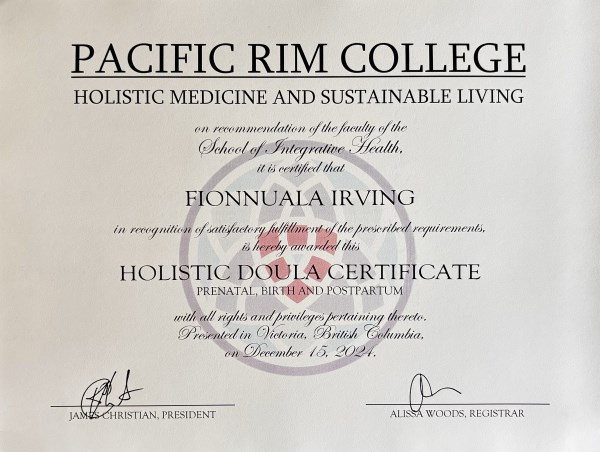 Certification