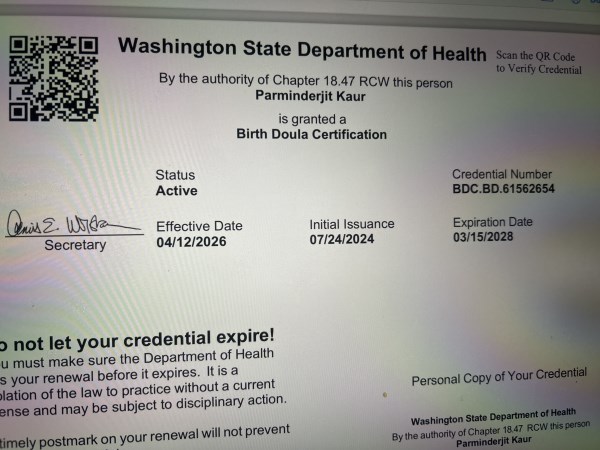 Certification