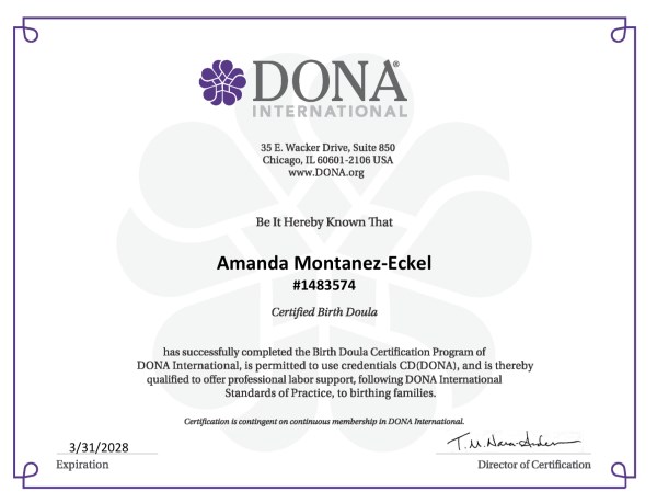 Certification