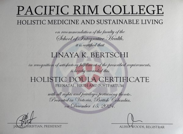 Certification