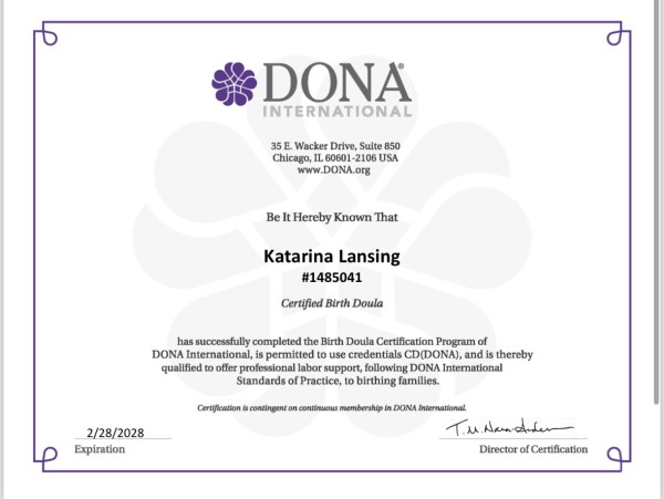 Certification